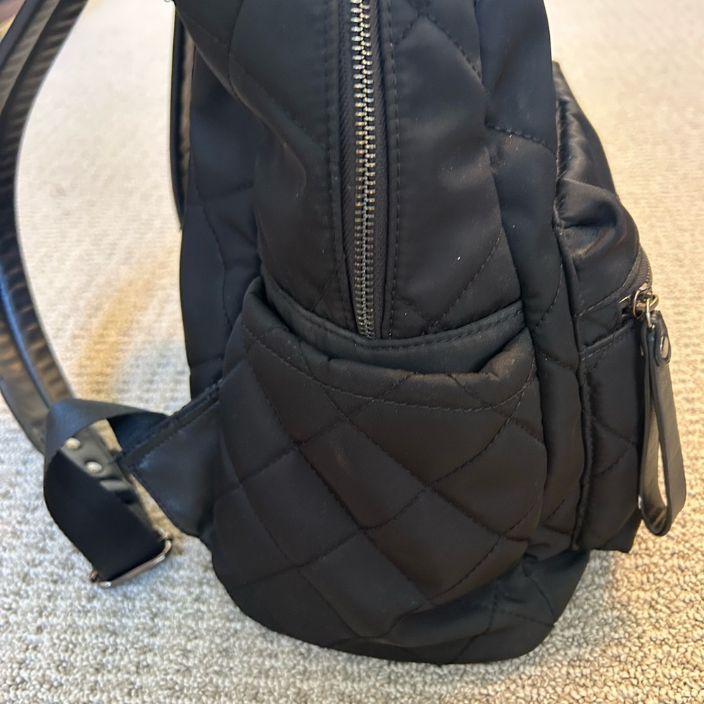Peloton x Sol & Selene Quilted Black Backpack - Picture 5 of 13